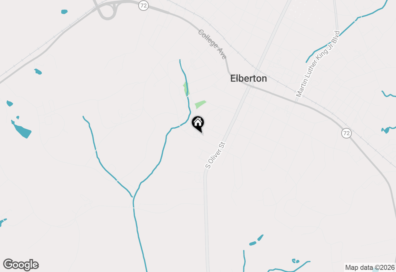 Map of 102 Cactus Hill Circle, Elberton, GA 30635