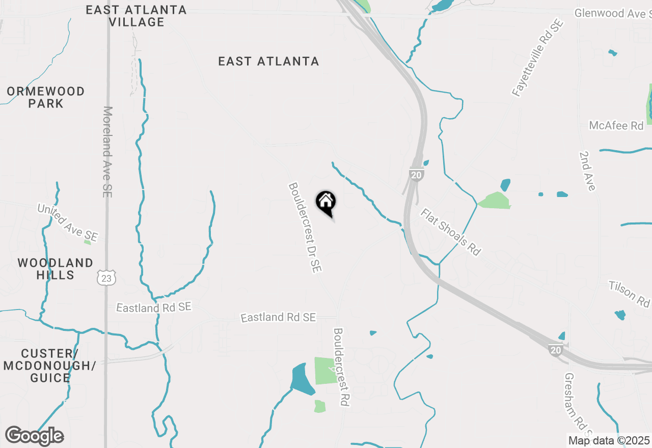 Map of 1788 Piper Circle Se, Atlanta, GA 30316