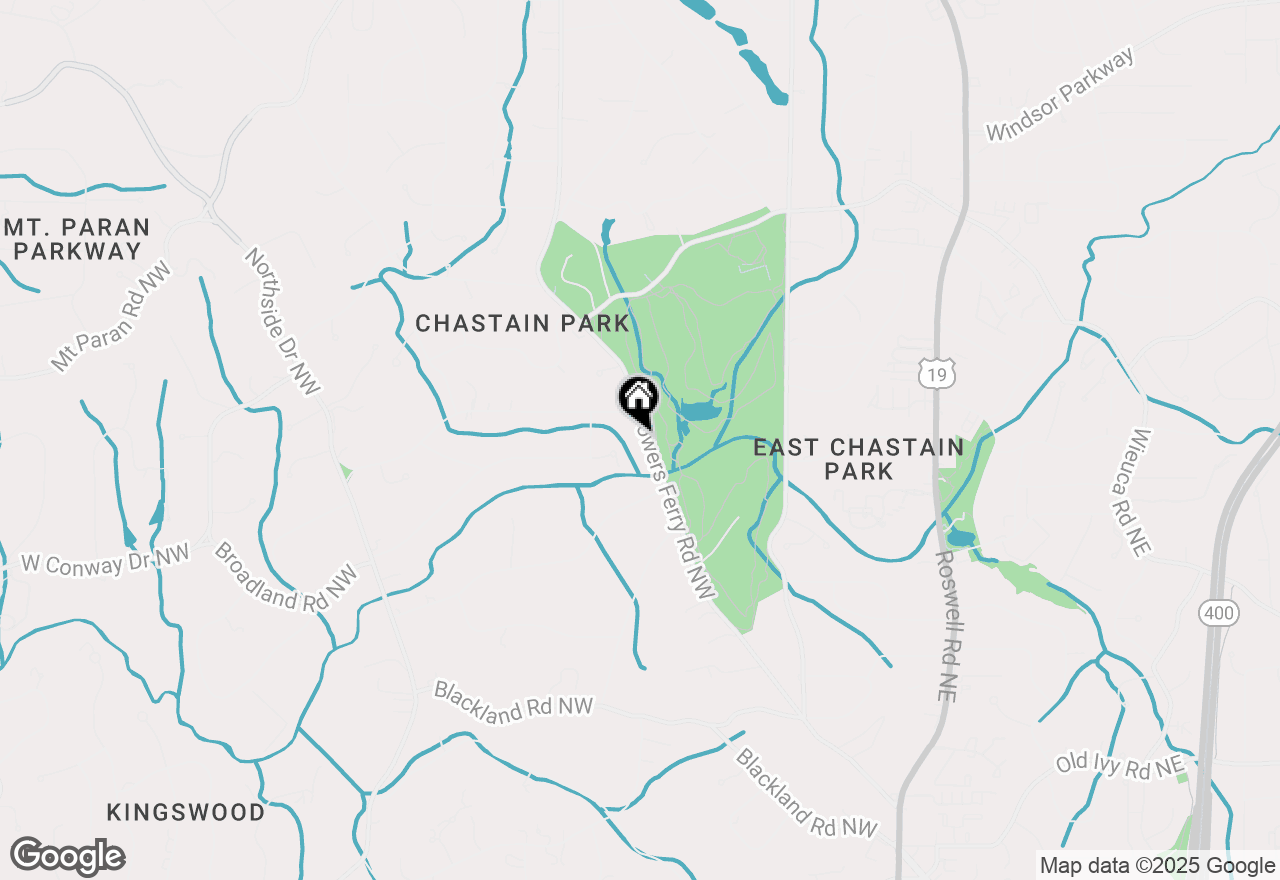 Map of 4174 Powers Ferry Road Nw, Atlanta, GA 30342