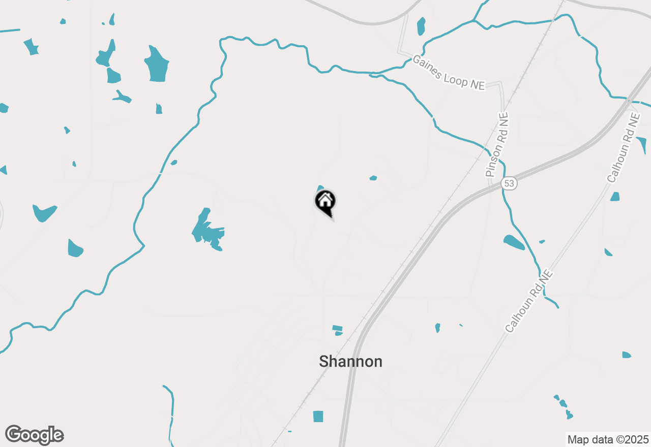 Map of 60 Lull Road, Rome, GA 30161