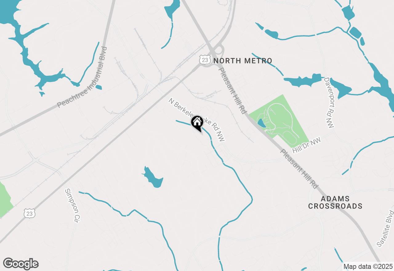 Map of 4084 Howell Park Road, Duluth, GA 30096