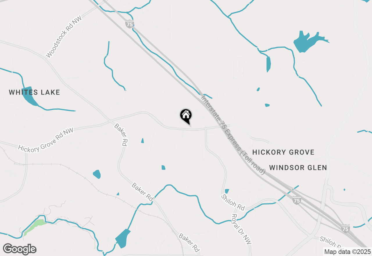Map of 4651 Howell Farms Road Nw, Acworth, GA 30101