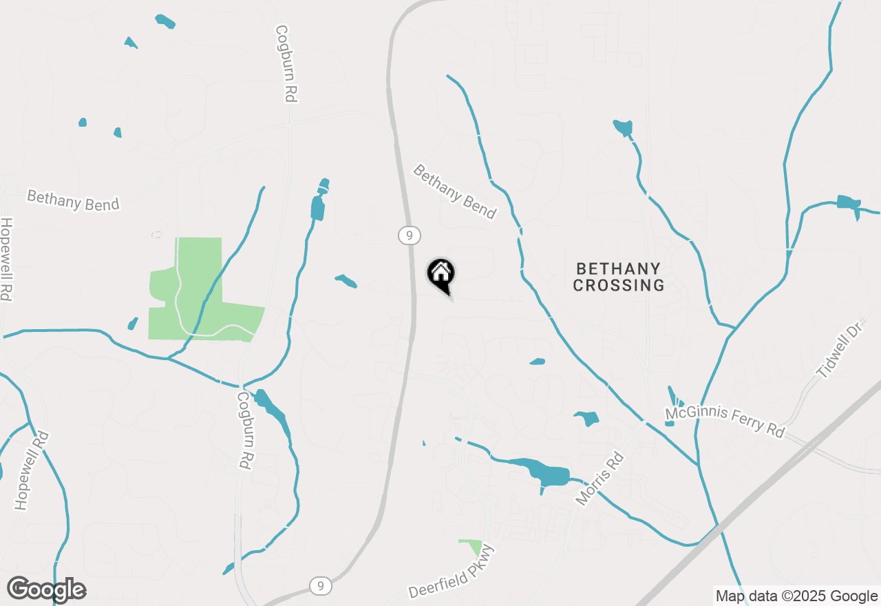 Map of 3135 Keyingham Way, Alpharetta, GA 30004