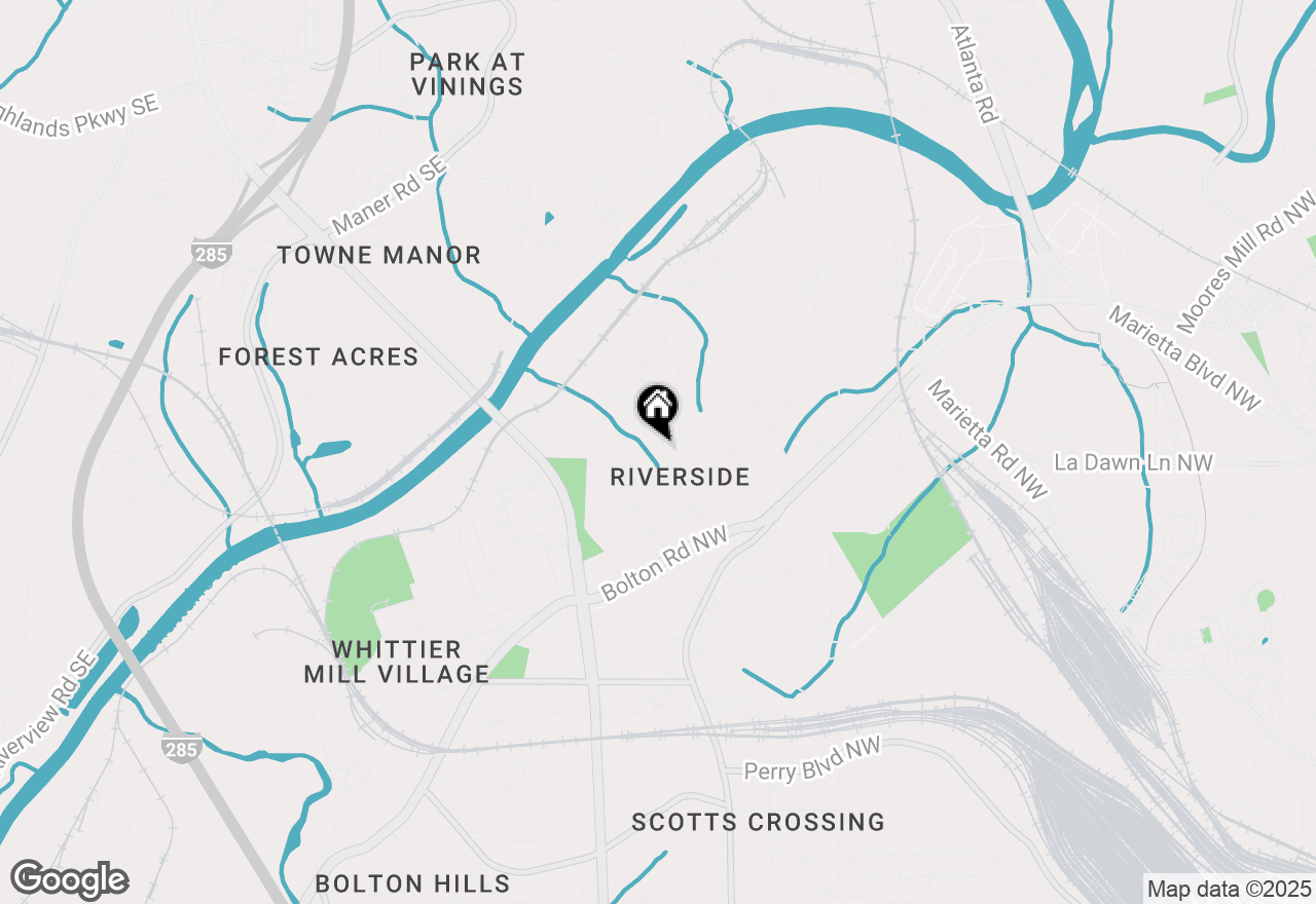 Map of 2192 Spink Street, Atlanta, GA 30318