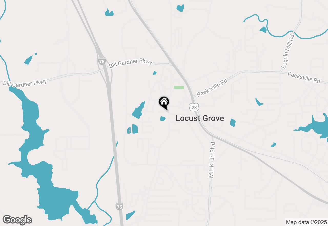 Map of 21 Woodland Drive, Locust Grove, GA 30248