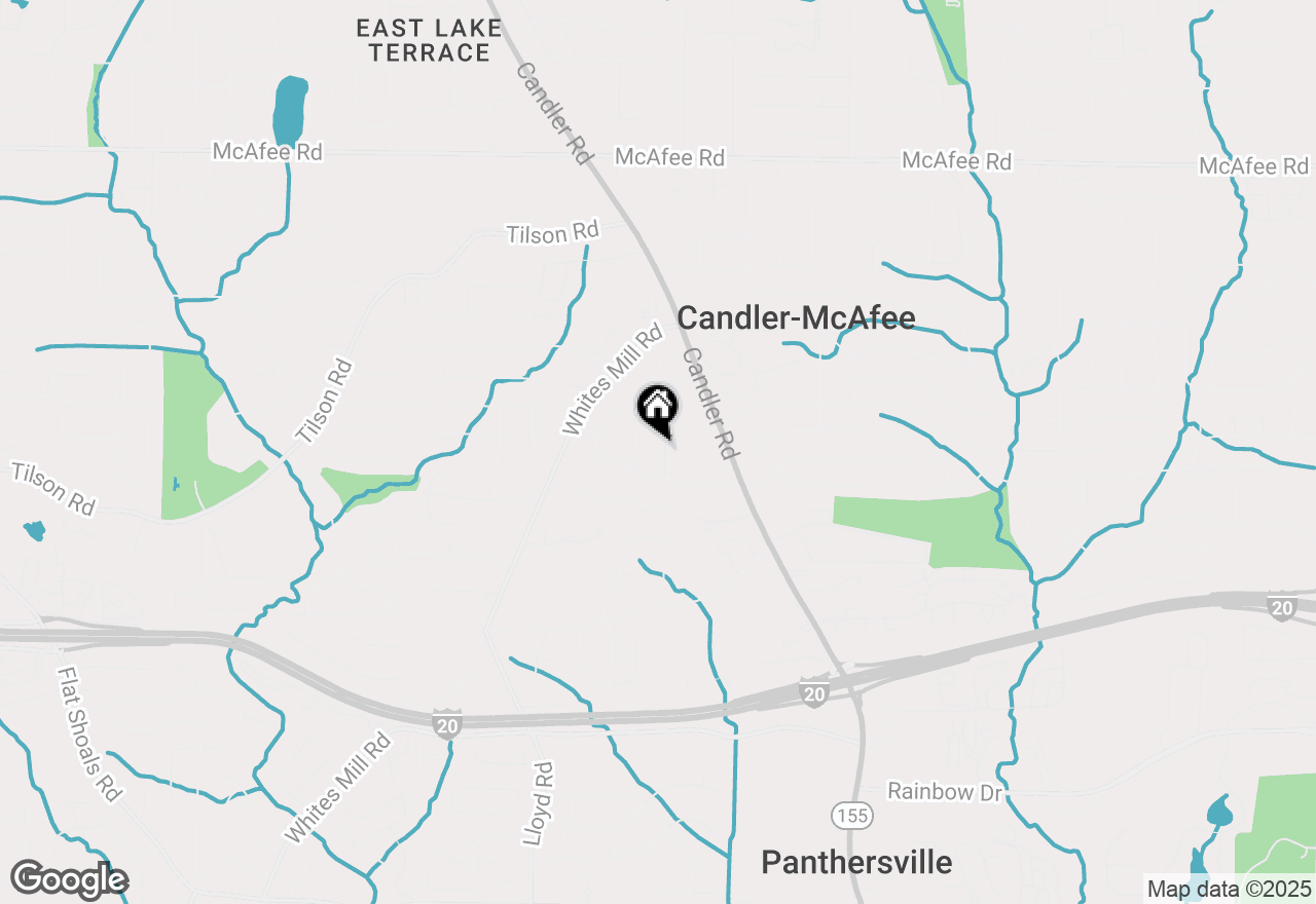 Map of 2311 Amber Way, Decatur, GA 30032