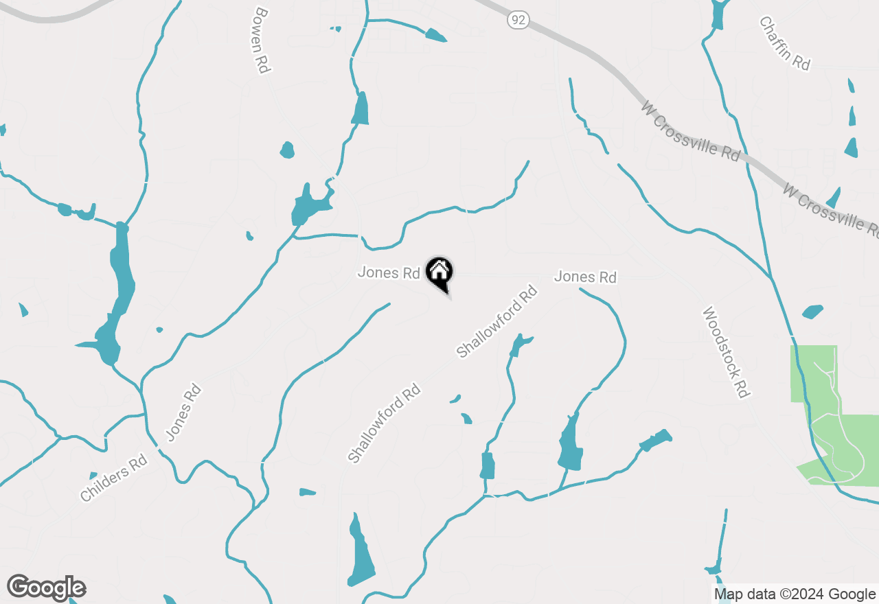 Map of 5017 Heatherwood Court, Roswell, GA 30075