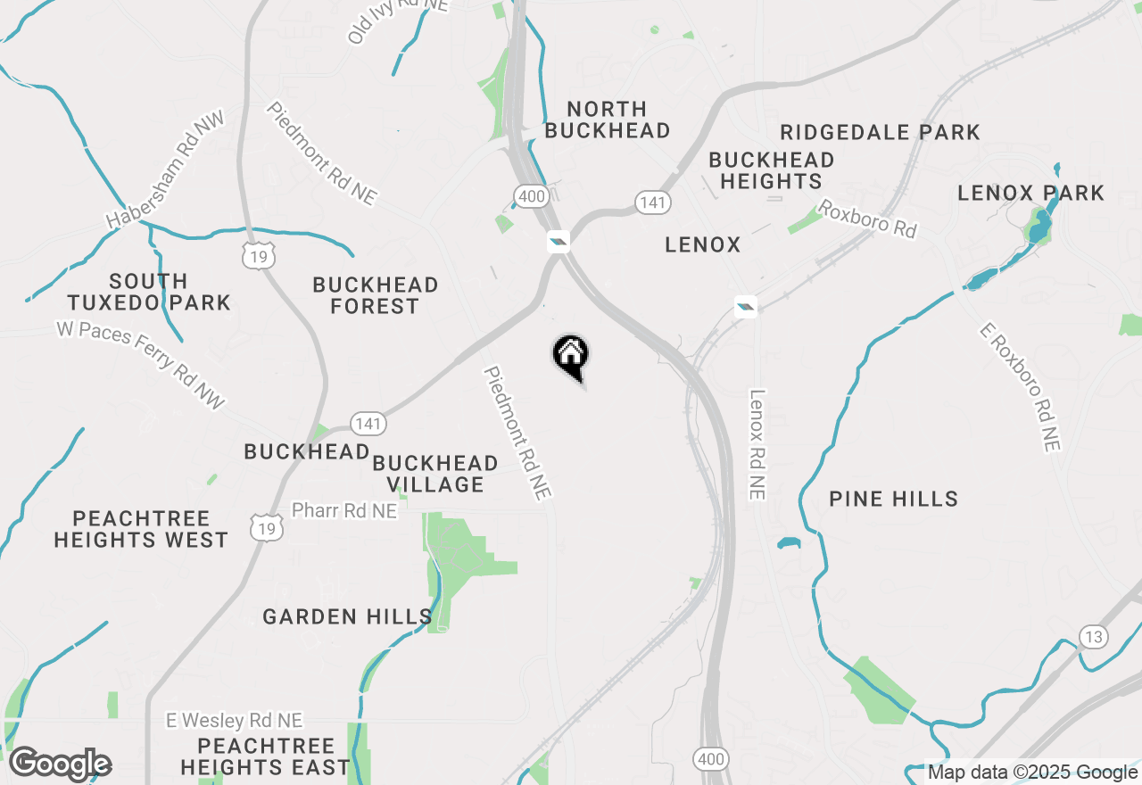 Map of 78 Park Circle Ne, Atlanta, GA 30305