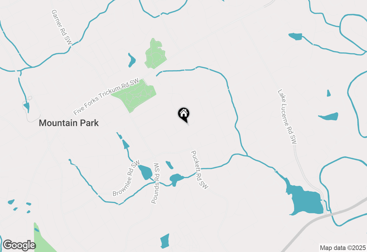 Map of 1527 Ridgewood Drive Sw, Lilburn, GA 30047