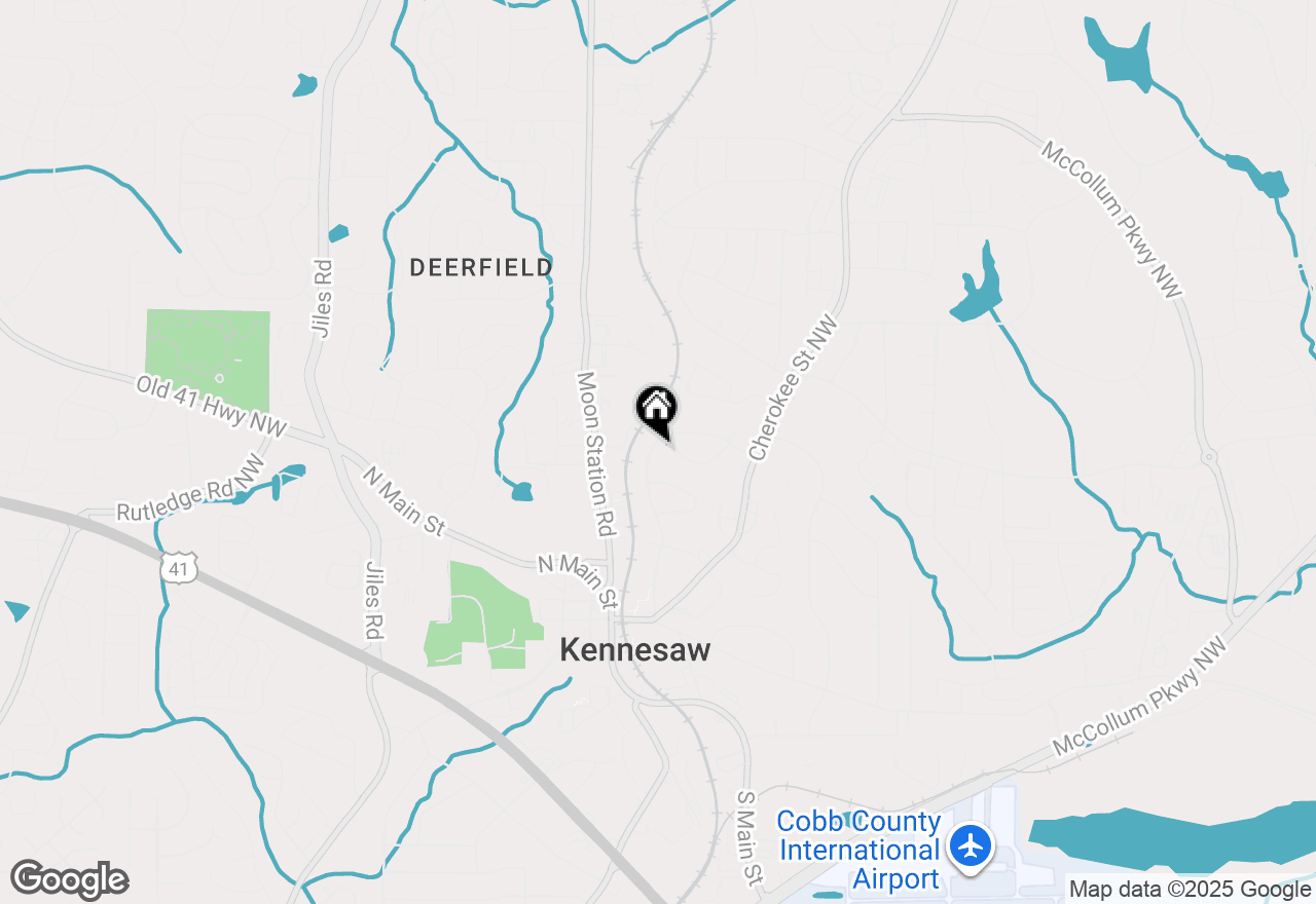 Map of 3124 Shirley Drive, Kennesaw, GA 30144