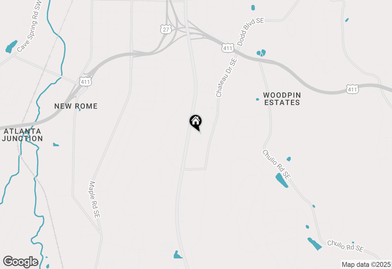 Map of 3 Belmont Court Se, Rome, GA 30161