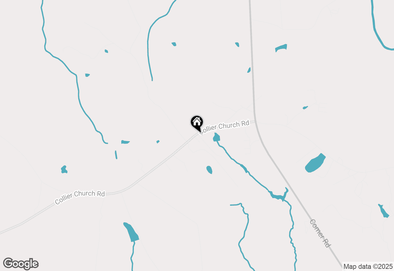 Map of 105 Collier Church Road, Comer, GA 30629