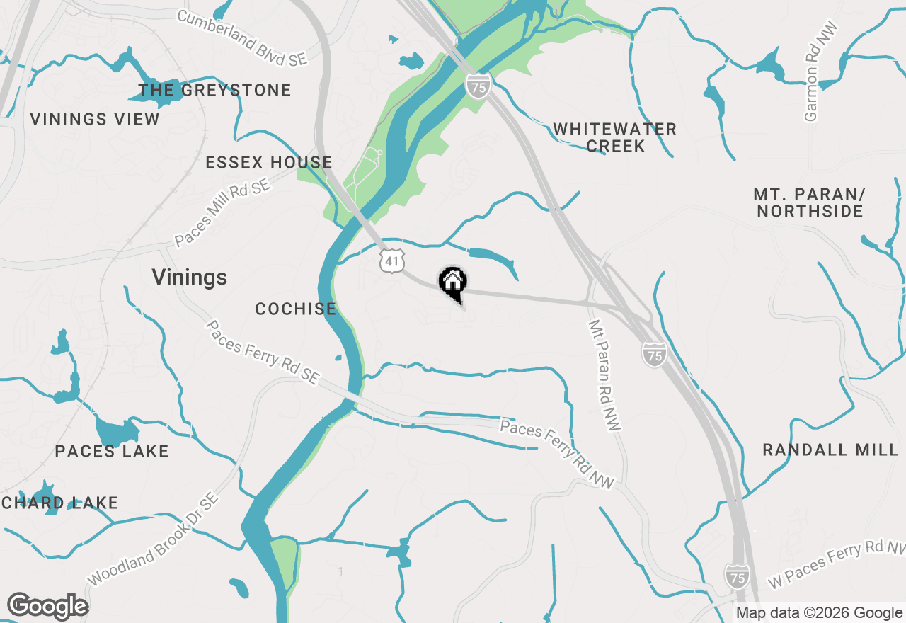 Map of 2512 River Green Drive, Atlanta, GA 30327