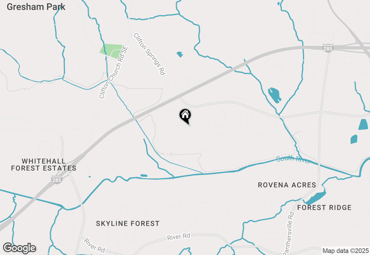 Map of 2377 Clifton Springs Manor, Decatur, GA 30034