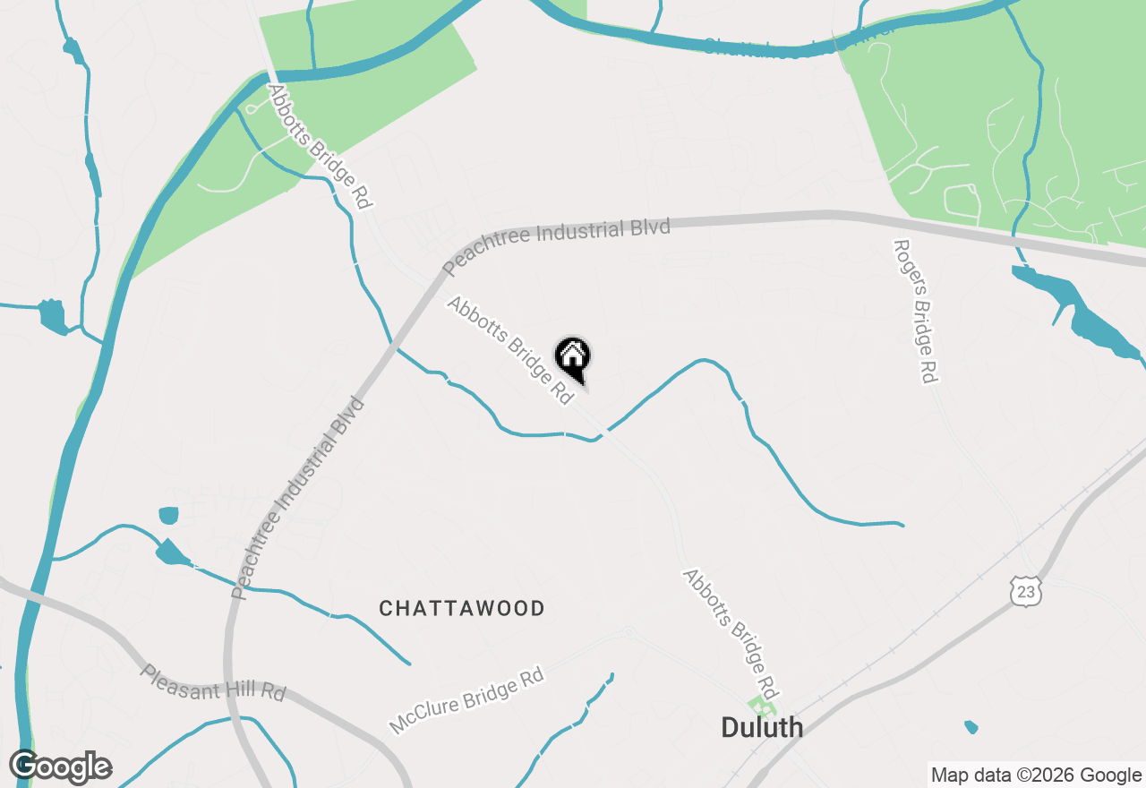 Map of 4125 Boles Creek Drive, Duluth, GA 30096