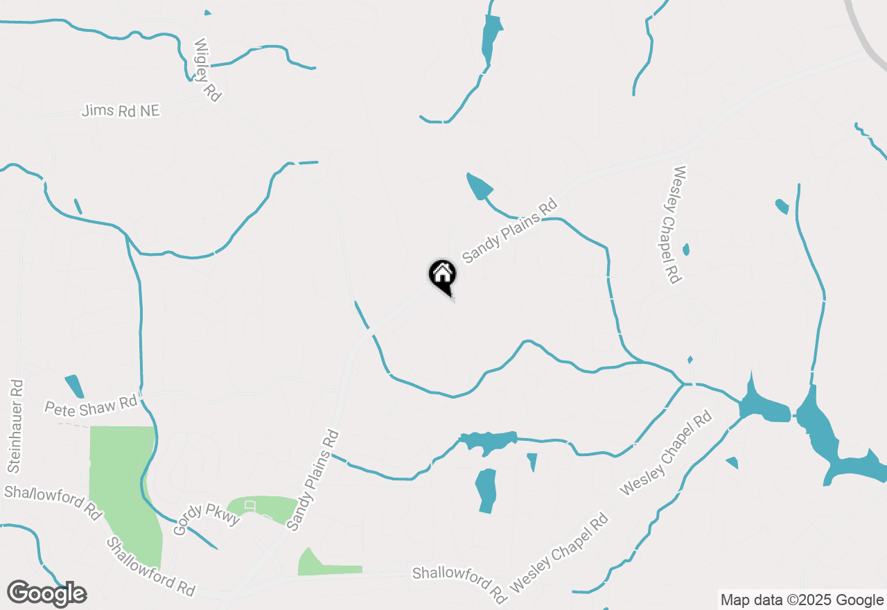 Map of 3450 Brookhill Circle, Marietta, GA 30062