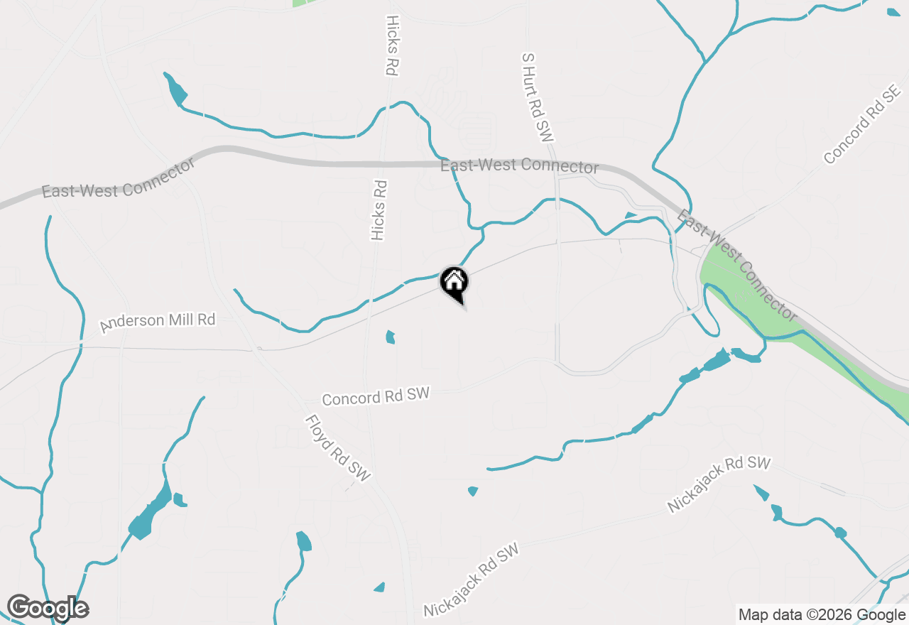 Map of 665 Gregory Manor Drive, Smyrna, GA 30082