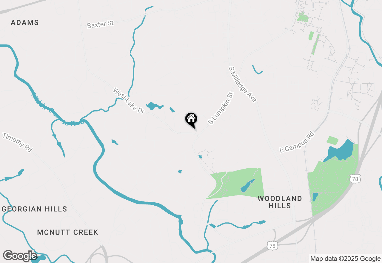 Map of 275 Westview Drive, Athens, GA 30606