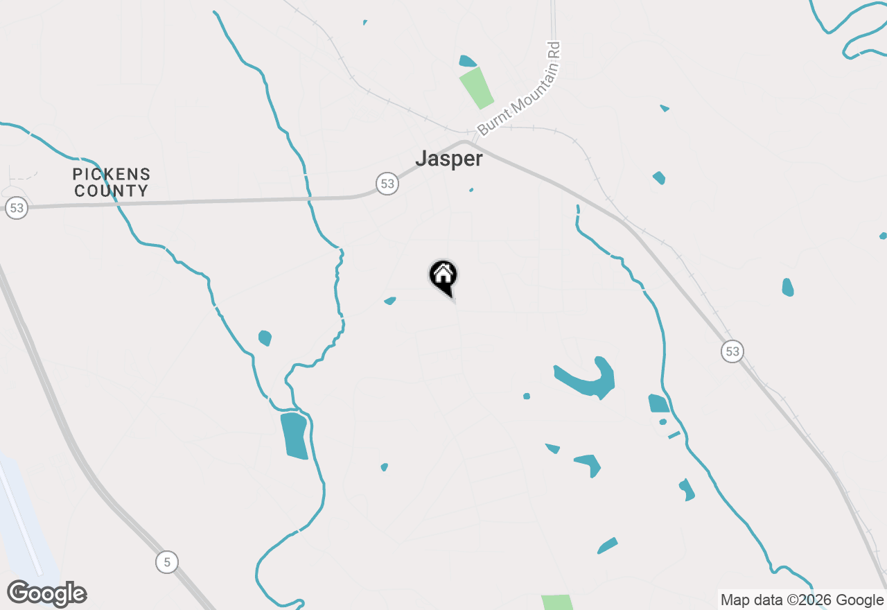 Map of 41 Connell Street, Jasper, GA 30143