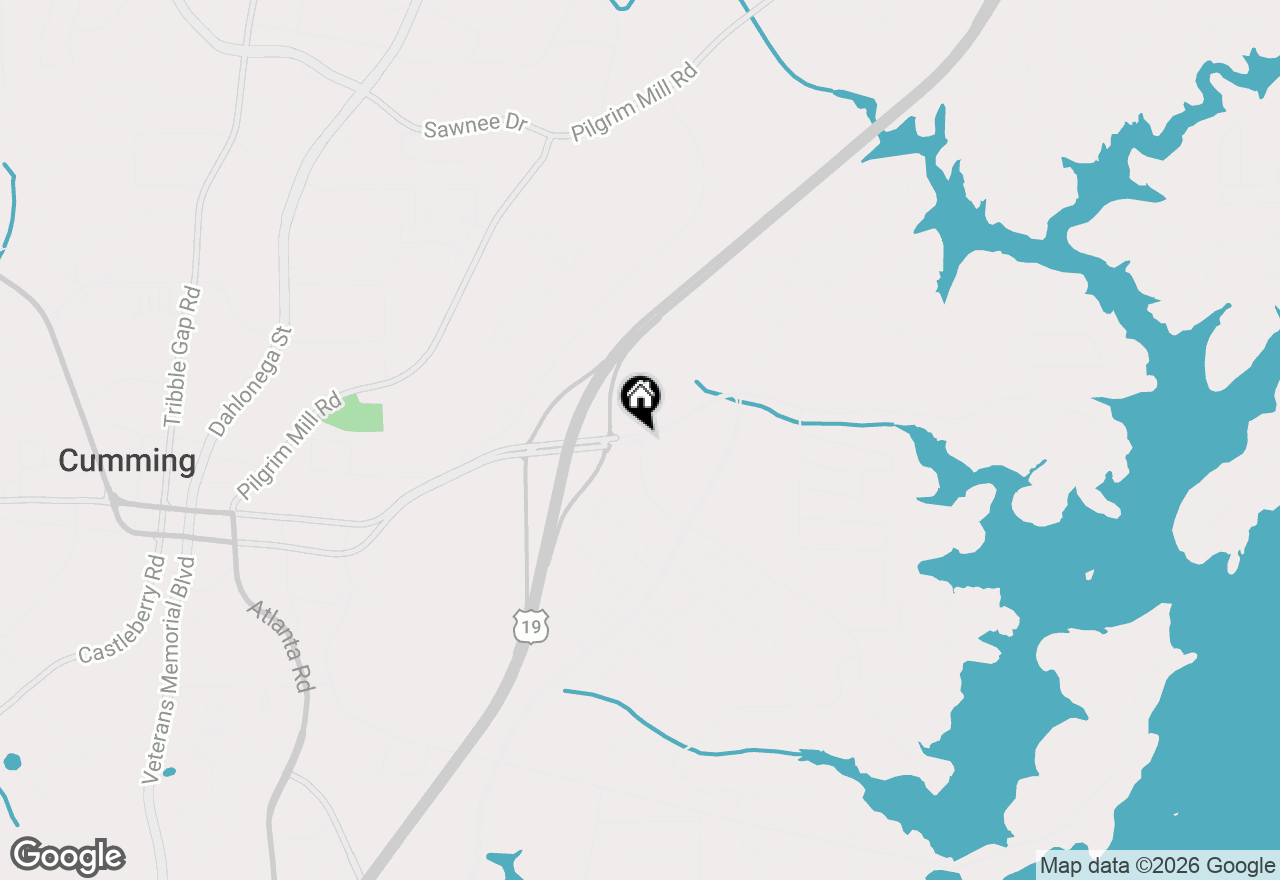 Map of 0 Turner Road, Cumming, GA 30041