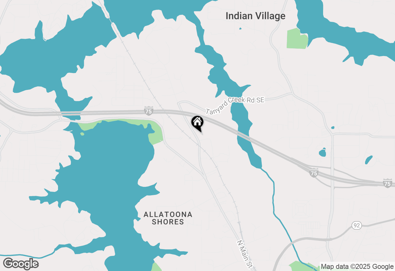 Map of 5304 Groovers Landing Road Se, Acworth, GA 30101