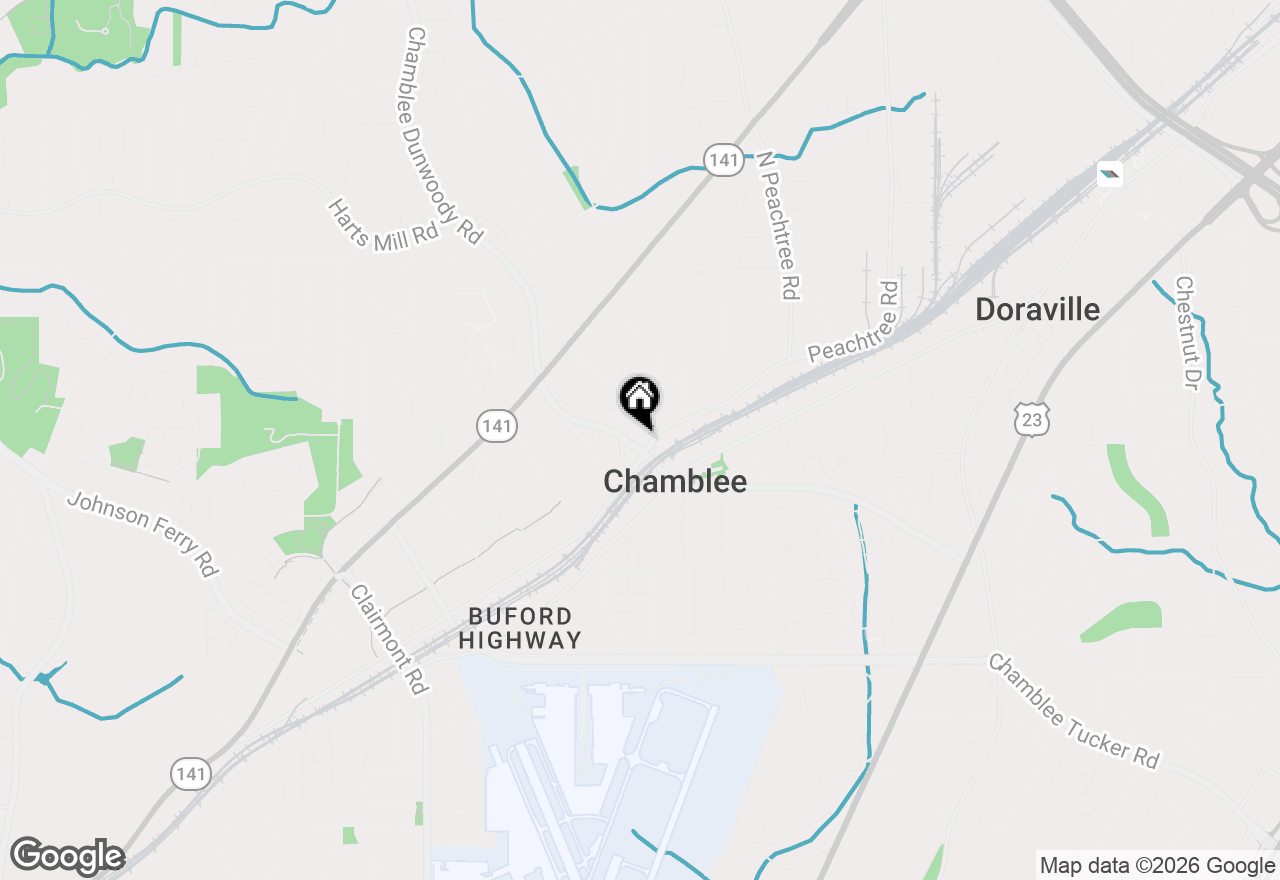 Map of 5434 Peachtree Road #109, Atlanta, GA 30341