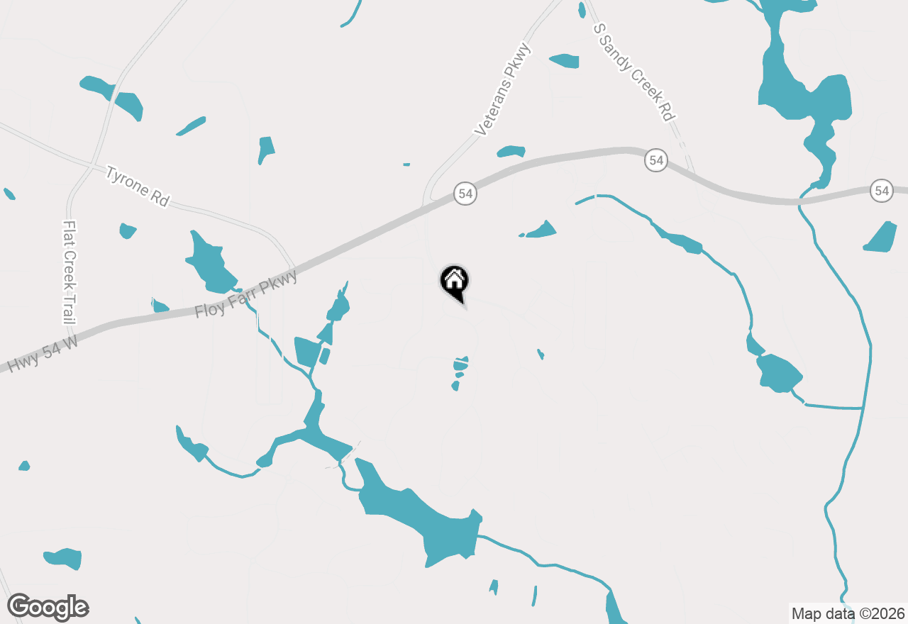 Map of 102 Waterlace Way, Fayetteville, GA 30215