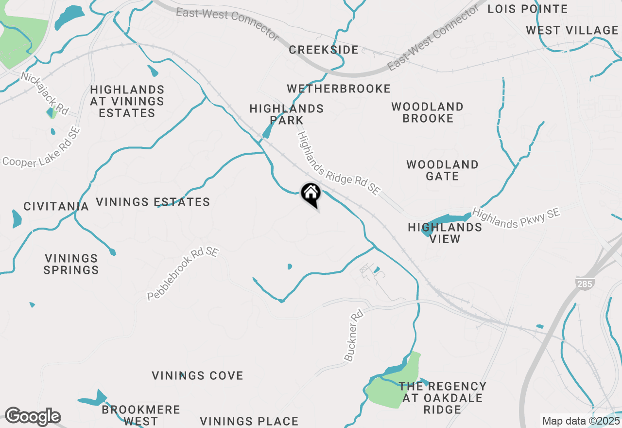 Map of 5110 Parkwood Oaks Lane, Mableton, GA 30126