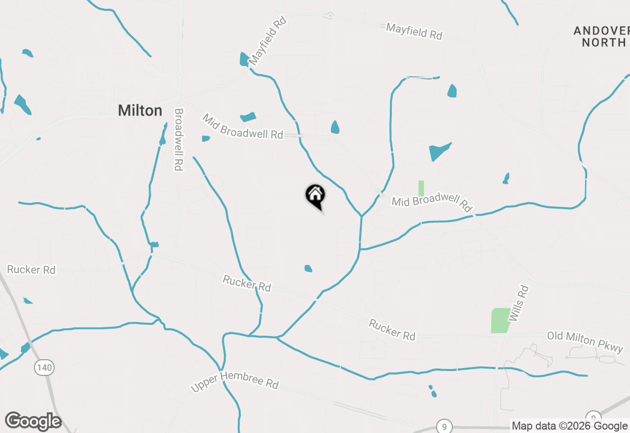 Map of 1115 Marka Lane, Alpharetta, GA 30004