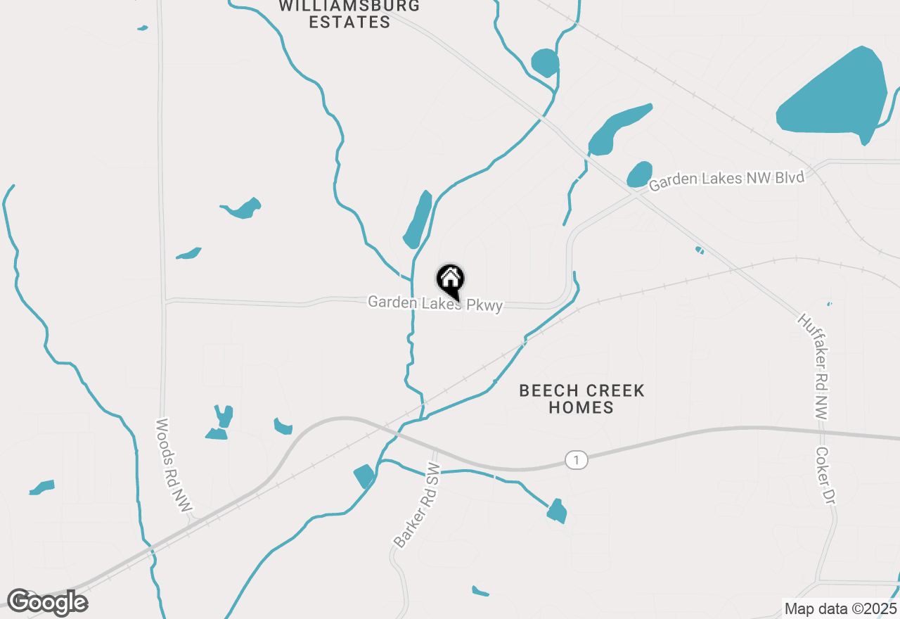 Map of 4003 Garden Lakes Parkway Nw, Rome, GA 30165