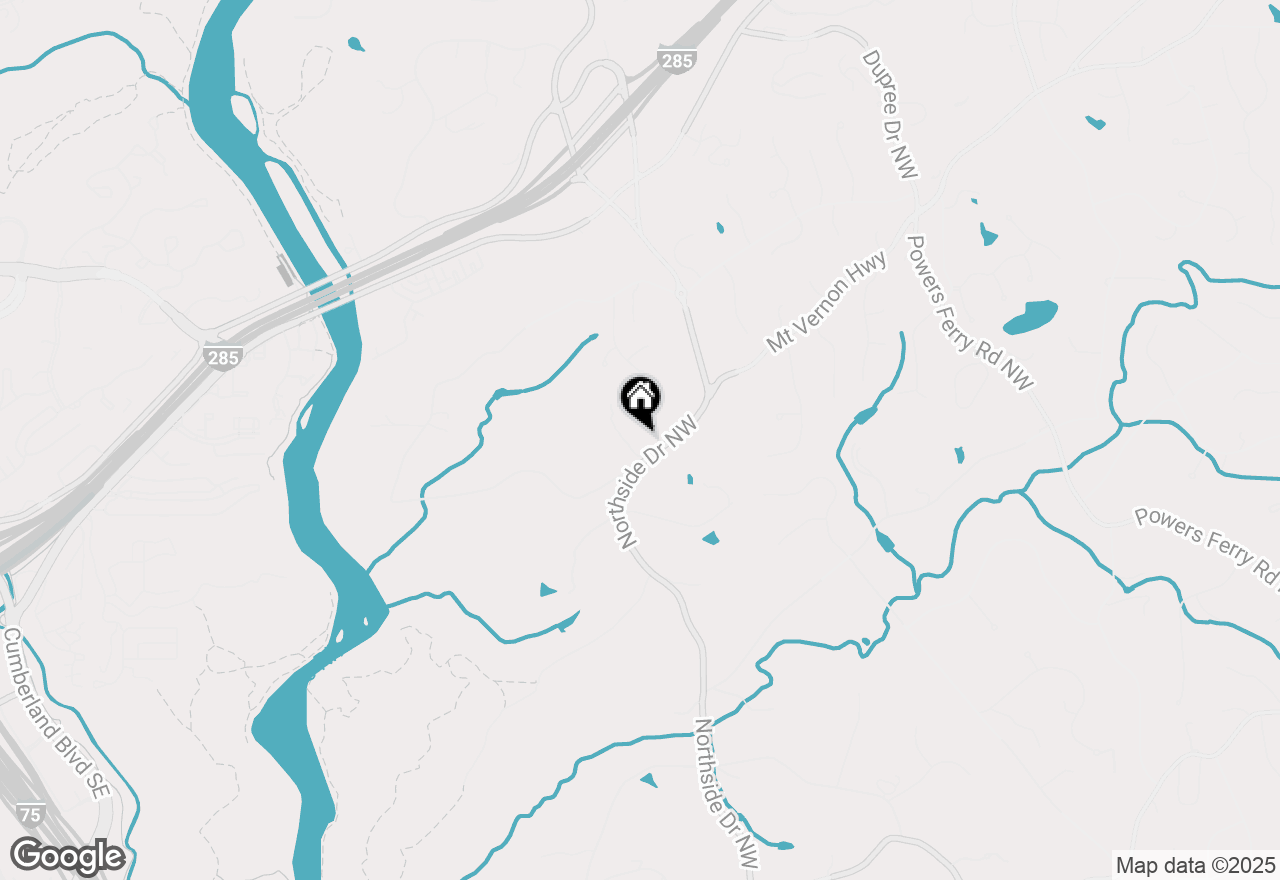 Map of 5138 Northside Drive, Atlanta, GA 30327