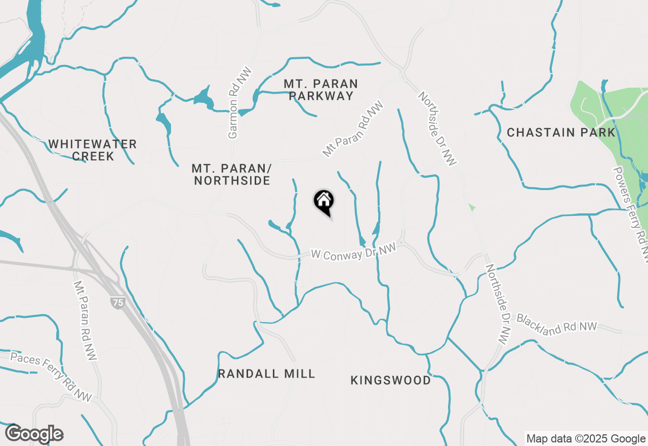 Map of 4087 Conway Valley Road Nw, Atlanta, GA 30327