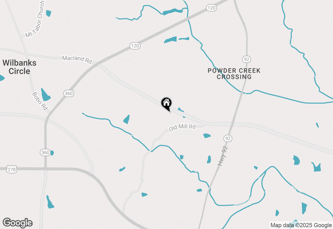 Map of 74 Macland Mill Lane, Dallas, GA 30157