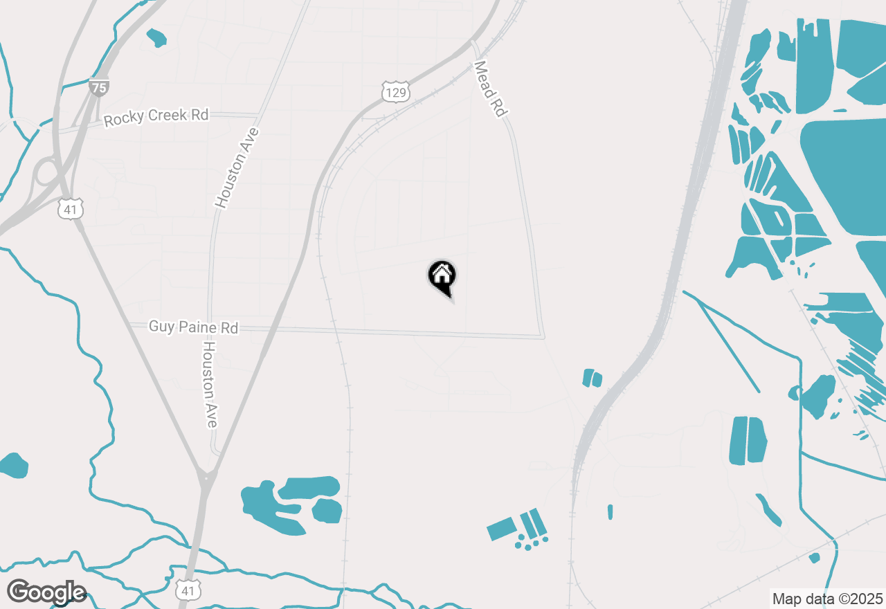 Map of 555 Guy Paine Road, Macon, GA 31206