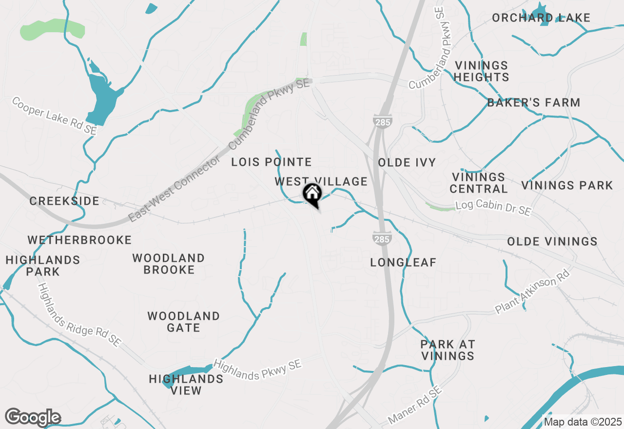 Map of 0 Park Avenue Se, Smyrna, GA 30080