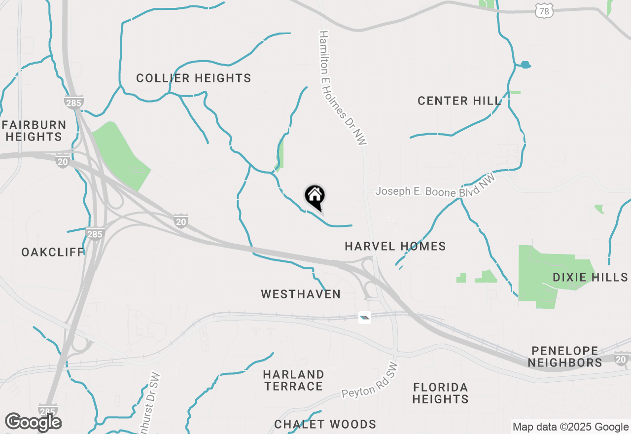 Map of 245 E Simon Terrace Nw, Atlanta, GA 30318