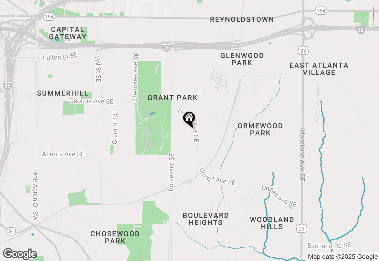 Map of 782 Marion Avenue Se, Atlanta, GA 30312