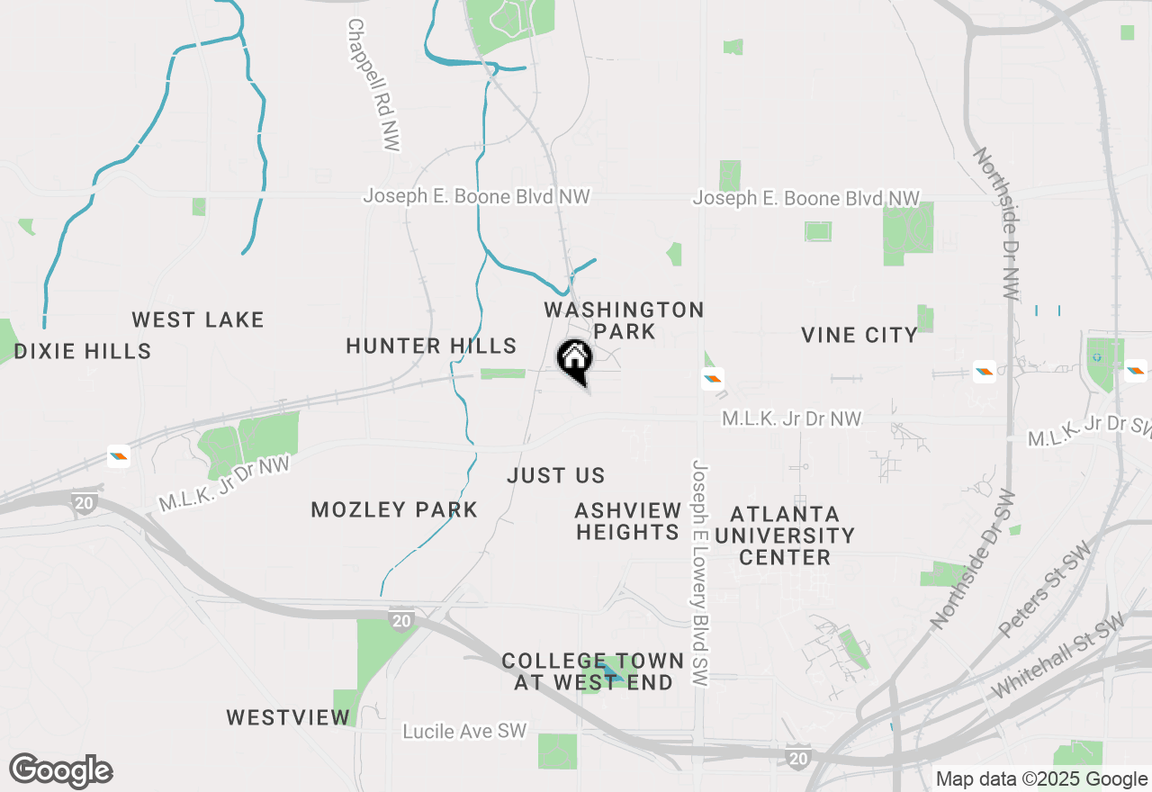 Map of 1090 Harwell Street Nw, Atlanta, GA 30314
