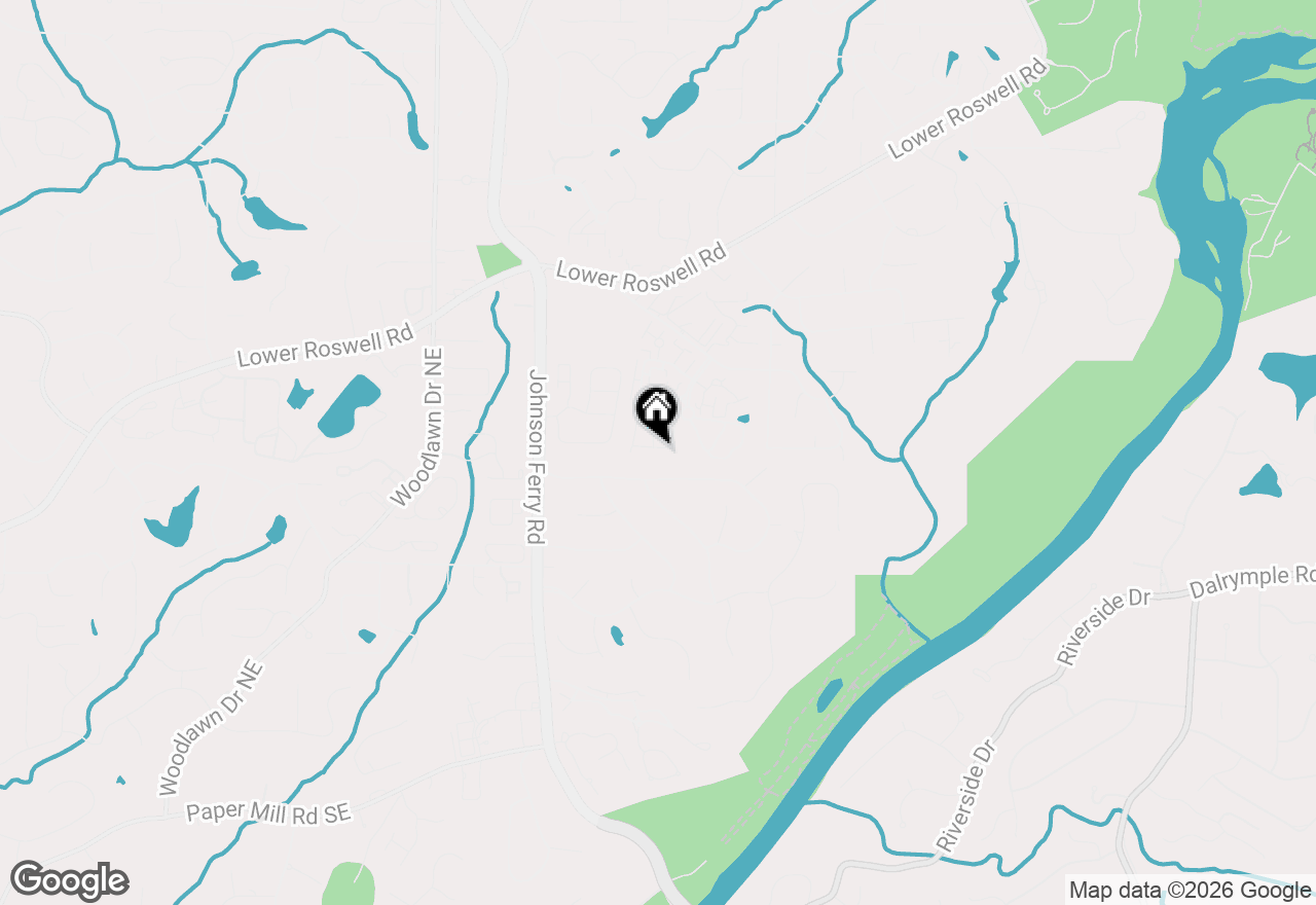 Map of 5018 Meadow Lane, Marietta, GA 30068