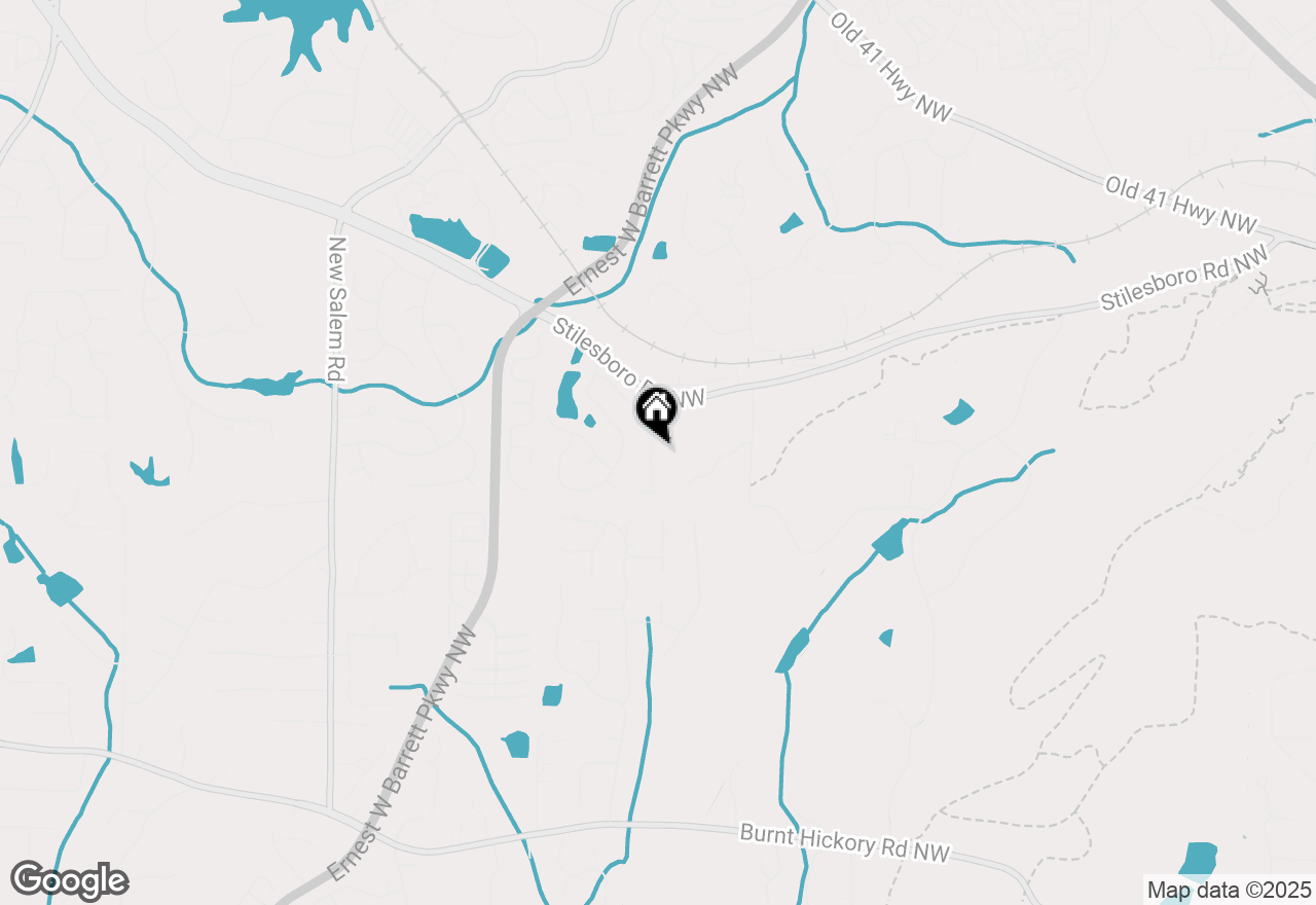 Map of 1080 Stillington Way, Kennesaw, GA 30152