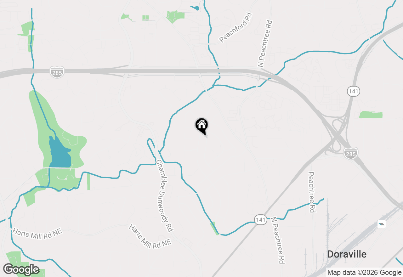 Map of 4089 Longview Drive, Atlanta, GA 30341