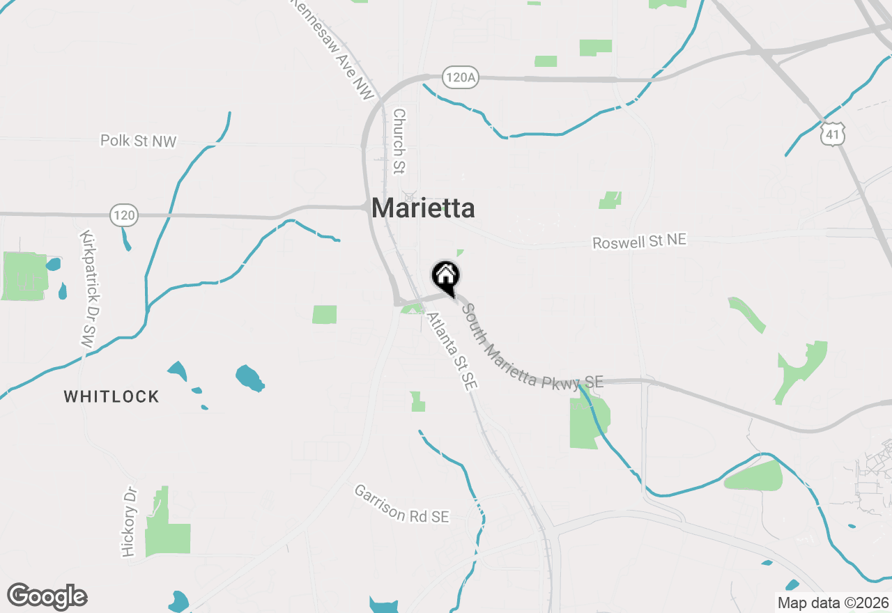 Map of 319 Atlanta Street Se #318, Marietta, GA 30060