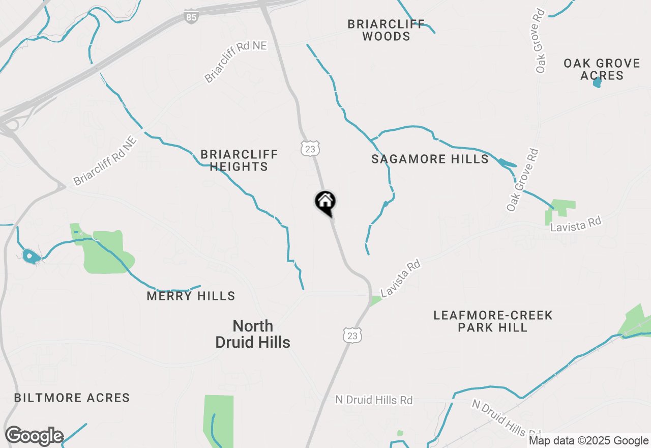 Map of 2380 Clairmont Road Ne, Atlanta, GA 30329