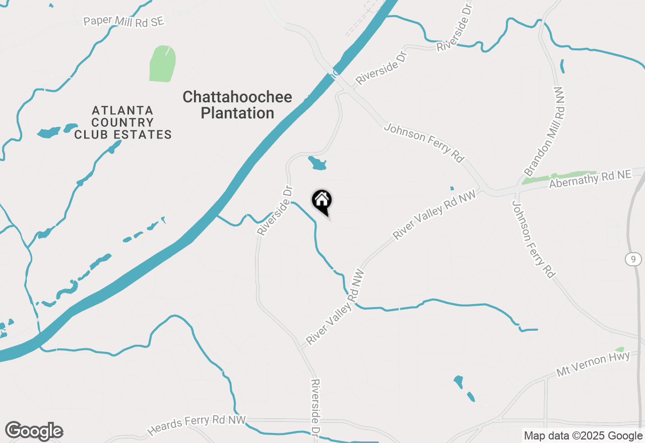 Map of 585 Amberidge Trail, Atlanta, GA 30328
