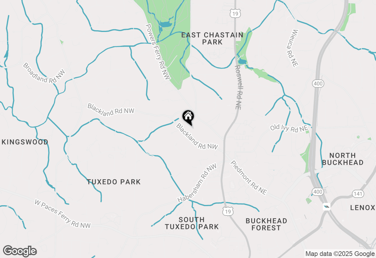 Map of 89 Blackland Road Nw, Atlanta, GA 30342