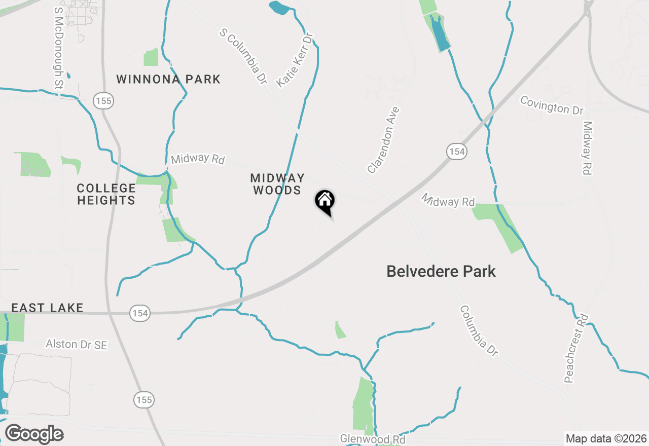 Map of 1377 Dorothy Drive, Decatur, GA 30030