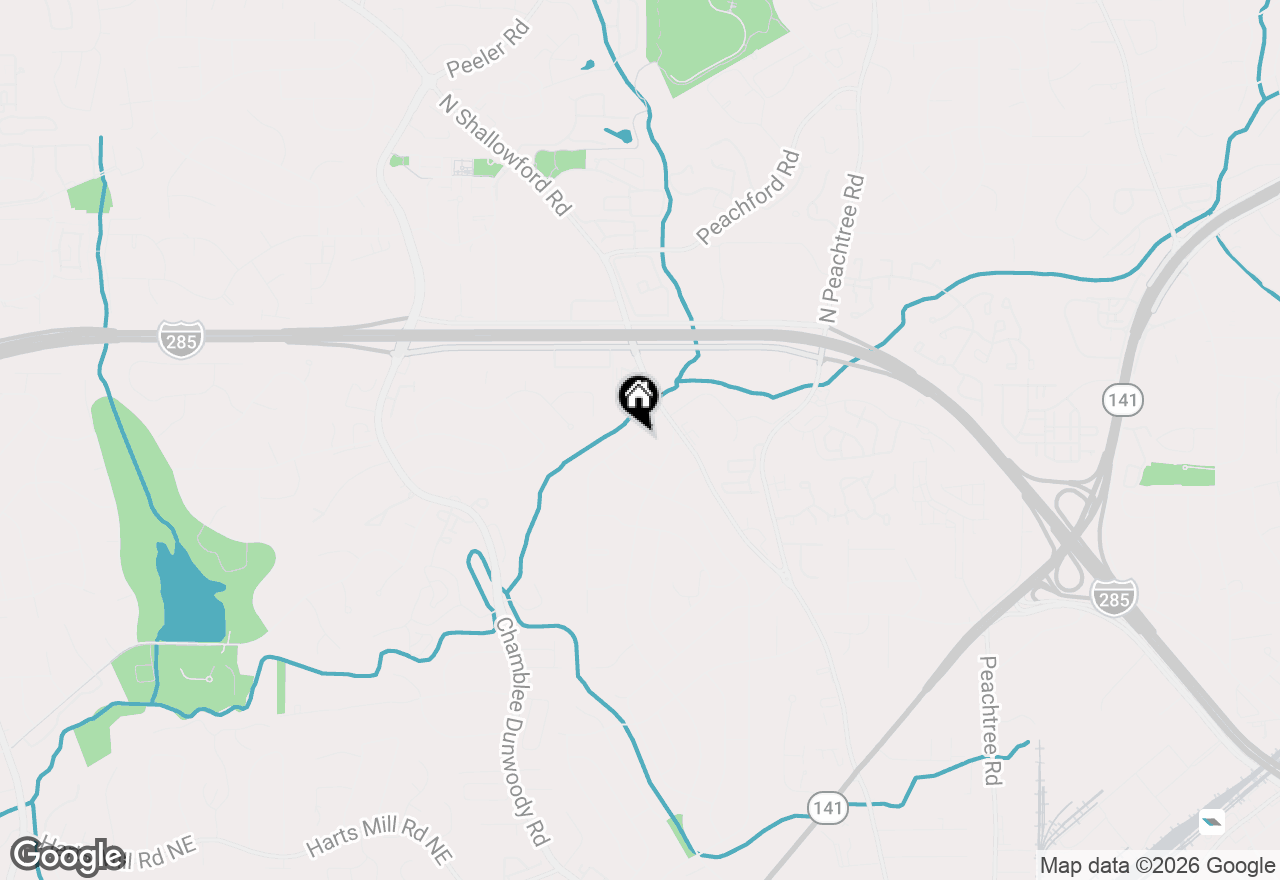 Map of 4205 Commodore Drive, Atlanta, GA 30341