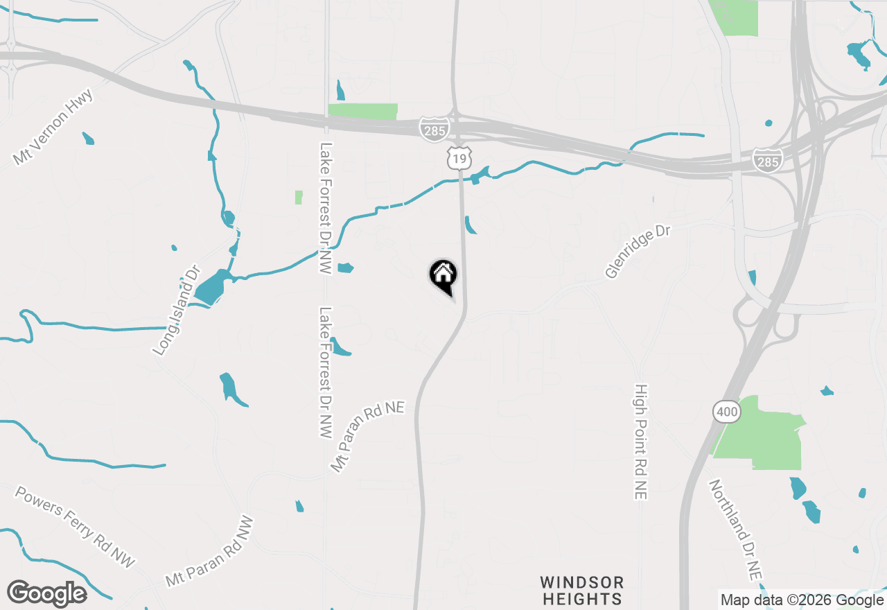 Map of 5400 Roswell Road #I4, Atlanta, GA 30342