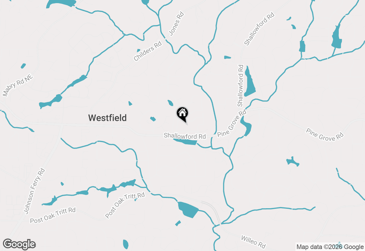 Map of 1509 Quarter Horse Way, Roswell, GA 30075