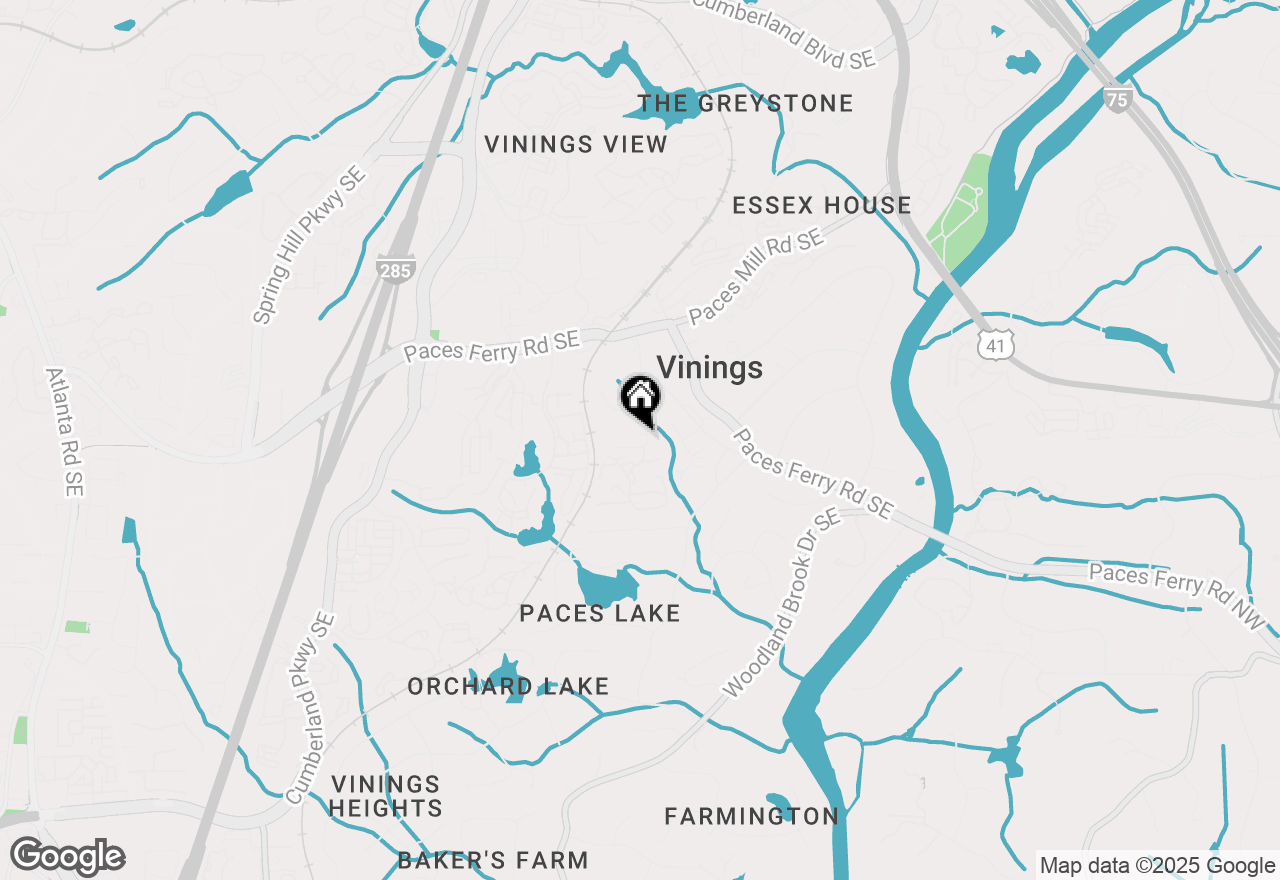 Map of 3680 Tanglewood Drive Se, Atlanta, GA 30339